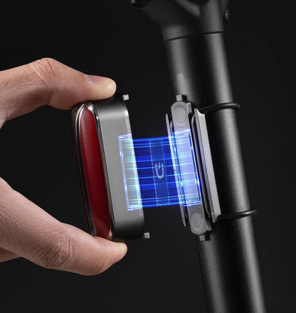 Magnetic Bike Tail Light –  Type-C with 7 Modes Rechargeable LED Rear Light with Smart Brake Sensor