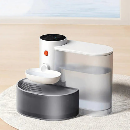 Smart Wireless Pet Water Drinking Fountain – 3L Fountain with Ultra-Quiet, 180-Day Battery, Automatic Hydration