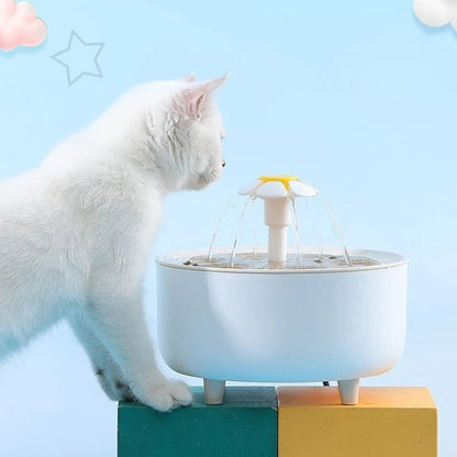 Ultra-Quiet Electric Pet Water Fountain –1200ml USB Auto Filter & Recirculating Cat Drinker Bowl
