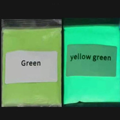 Long-Lasting Luminous Nail Dust - 50G Glow Phosphor Glitter for Nail & Resin Art