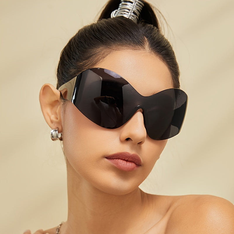 Vintage Classic Fashion Glasses – Retro Unisex Eyewear for Music Festivals, Street Photography, Parties & Daily Outfits, Lightweight Casual Accessory for Men and Women