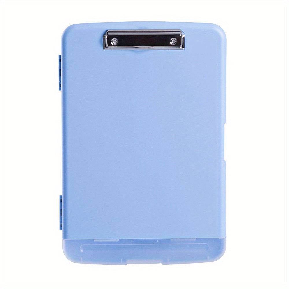 A4 Clipboard Folder with Storage – Durable Plastic Nurse Organizer Clipboard with Pen Compartment for Medical Paperwork