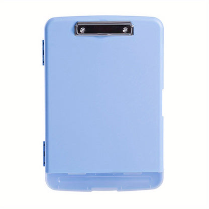 A4 Clipboard Folder with Storage – Durable Plastic Nurse Organizer Clipboard with Pen Compartment for Medical Paperwork