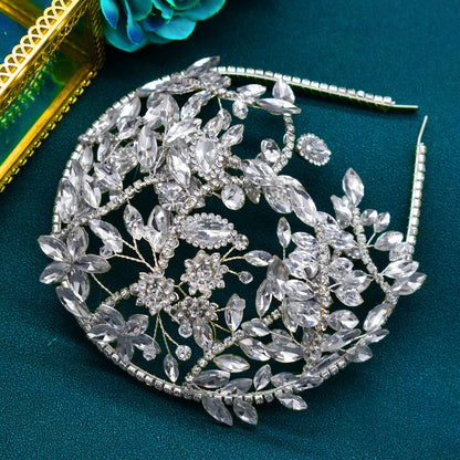 Custom Wedding Hairband – Bridal Hairpiece for Women & Girls, Chic Handmade Headwear for Special Occasions