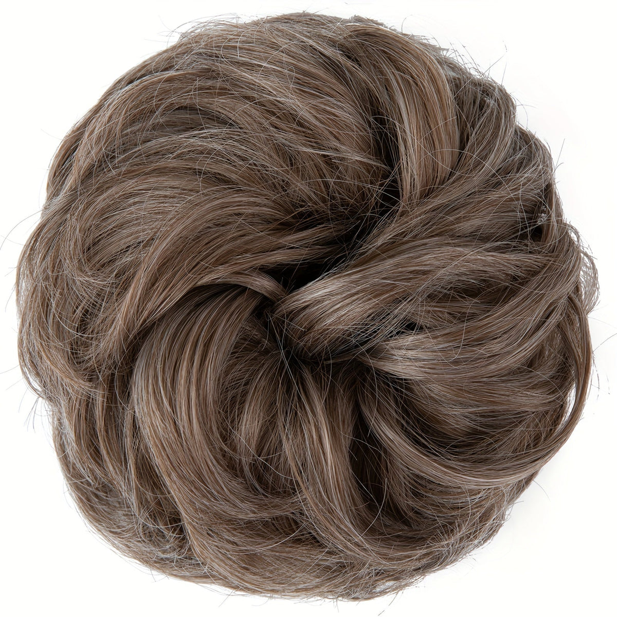 Messy Curly Hair Bun Extension – Voluminous Synthetic Elastic Chignon Scrunchie for Effortless Updo, Instant Volume & Natural-Looking Glam Hairpiece for Women