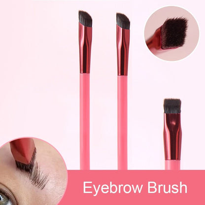 Hair Stroke Brow Stamp Brush - 4D Eyebrow Hair Stroke Brush