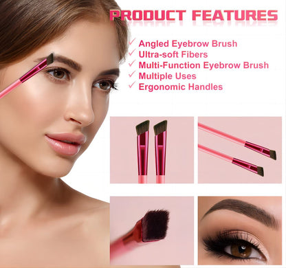 Hair Stroke Brow Stamp Brush - 4D Eyebrow Hair Stroke Brush