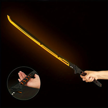 Cyberpunk LED Katana – Light-Up Samurai Sword Replica for Futuristic Cosplay, Combat Roleplay, and Sci-Fi Costume Accessory Displays