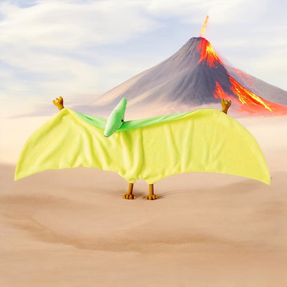 Soft Pterosaur Cape for Kids – Fun Dinosaur Dress-Up Wings for Pretend Play, Halloween, or Jurassic Themed Adventure Costumes