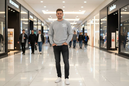 Better Days Ahead Men’s Hoodie – Casual Crew Neck Sweatshirt with Geometric Design for Street & Retro Looks