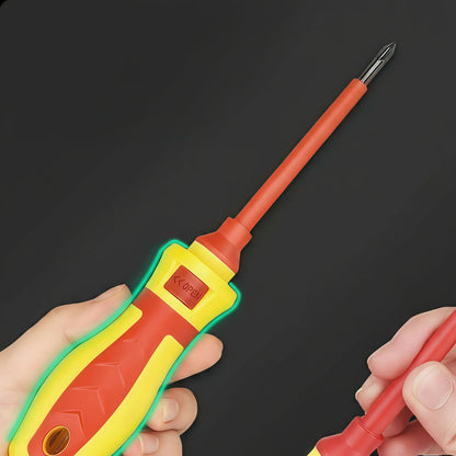 Magnetic Screwdriver Set – 13-Piece Hex Head Steel Design with Interchangeable Bits for Electricians & Mechanics
