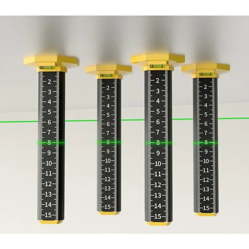 Steel Keel Ceiling Leveling Tool – Professional Gradienter Stick, Equal Height Ruler for Wall and Floor Tile Installation, Precise Building Artifact
