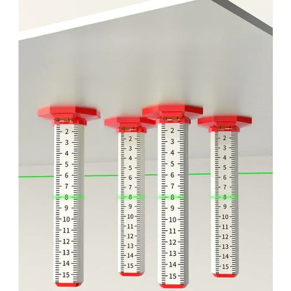 Steel Keel Ceiling Leveling Tool – Professional Gradienter Stick, Equal Height Ruler for Wall and Floor Tile Installation, Precise Building Artifact