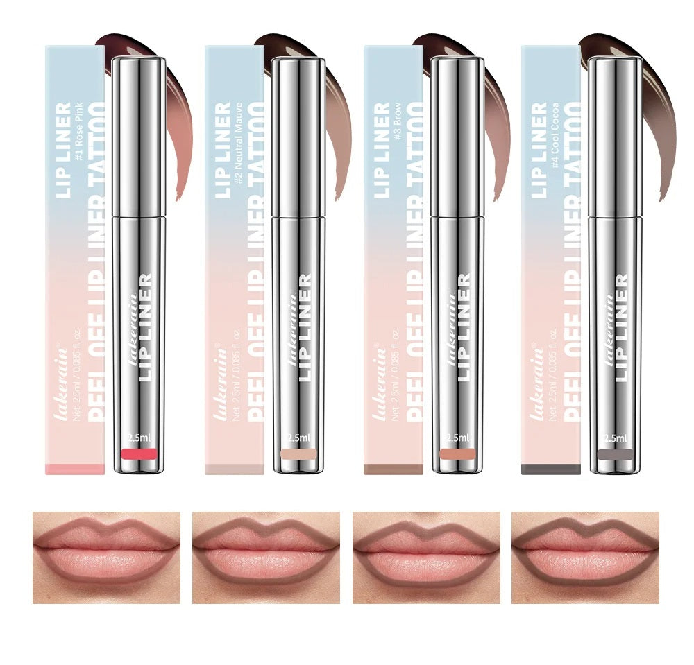 Peel-Off Tattoo Lip Tint – Long-Lasting Waterproof Matte Lip Stain