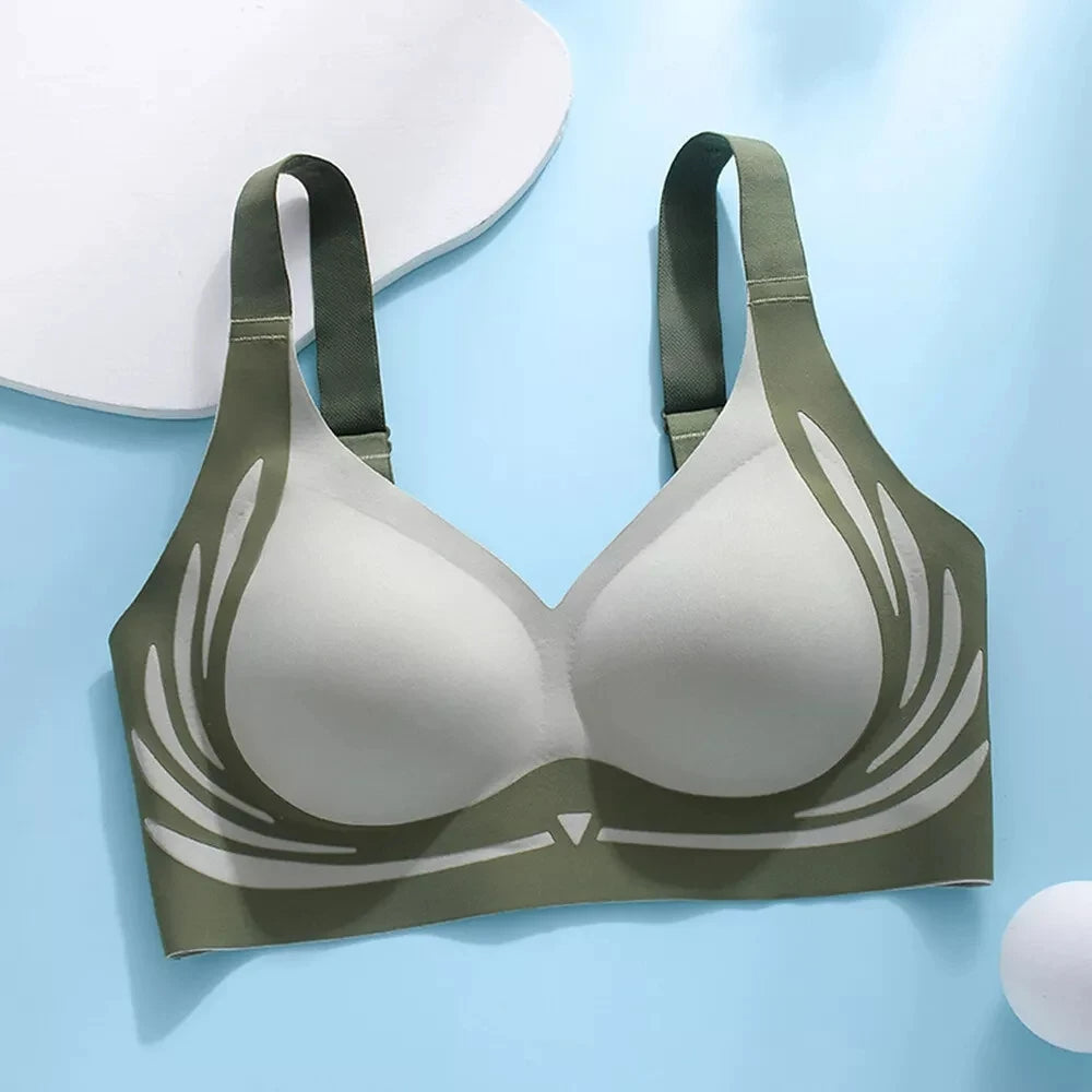 Seamless Anti-Gravity Sports Bras – 4-Pack Lifting, Shaping, and Chest Support Underwear for Active Women with Comfortable Compression
