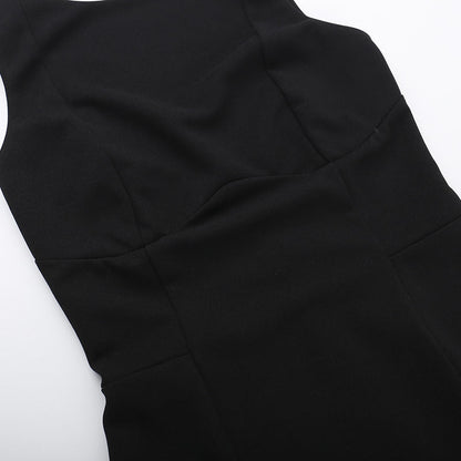 Sexy Backless Bodycon Mini Dress – Elegant Sleeveless Party Stunner for a Sexy Summer Evening Look