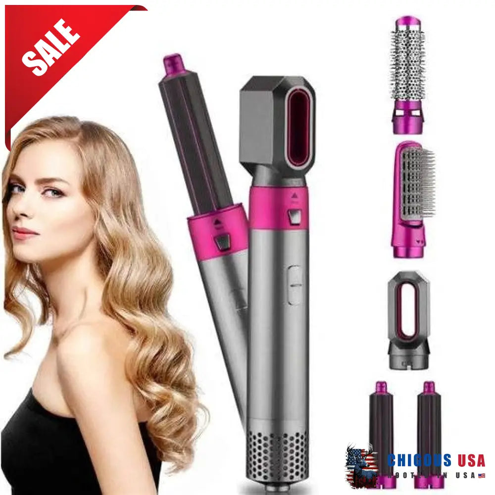 5 In 1 Multifunctional Airwrap Hair Styling Tool