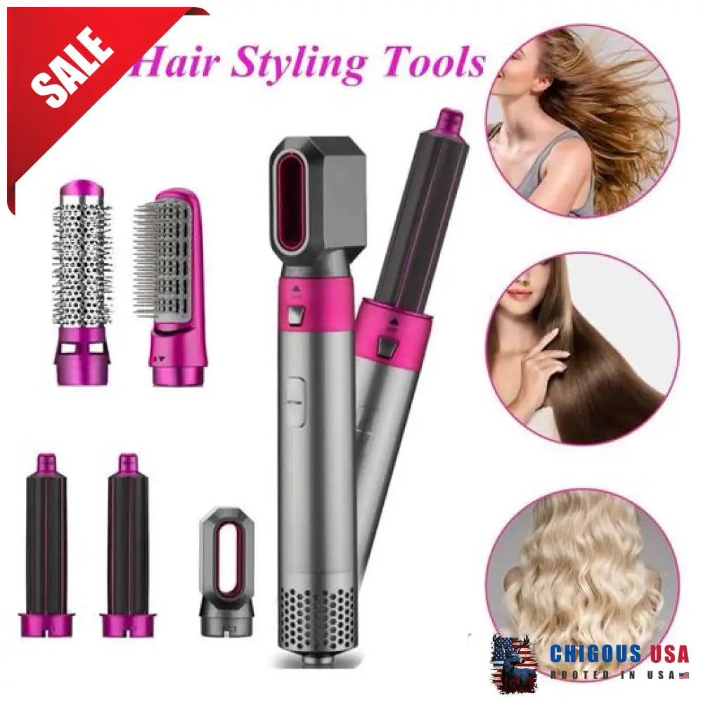 5 In 1 Multifunctional Airwrap Hair Styling Tool