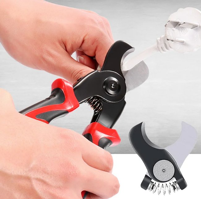 Plier Tool Set - 5 Pieces Quick Change Pliers Head Set with Wire Pliers, Scissors, Cable Cutter, Wire Stripper, Crimping Pliers for Home Use