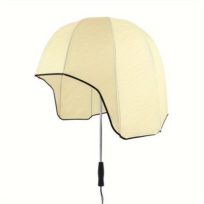 Helmet Umbrella Hat – Multi-Functional Sunshade Rain Hat for Outdoor Travel, Casual Use & Hands-Free Weather Protection