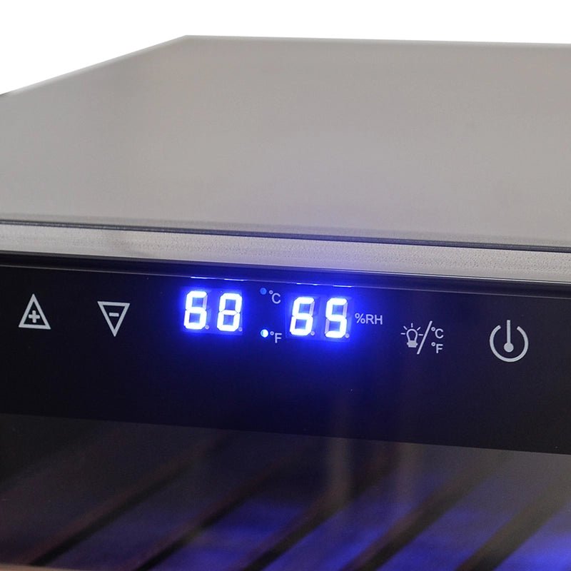 Cigar Humidors with 3-IN-1 Cooling - Heating & Humidity Control, 250 Counts Capacity Cigar Humidor Humidifiers with Constant Temperature Controller (50L)
