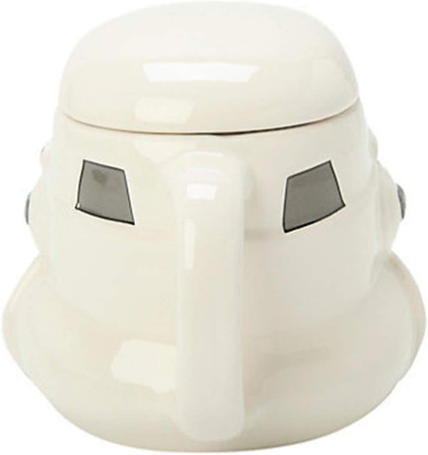 Star Wars R2-D2 Ceramic Mug with Lid – Thermal Insulated Mandalorian Coffee Cup for Kids & Adults, Creative Gift Box Kitchen Tool