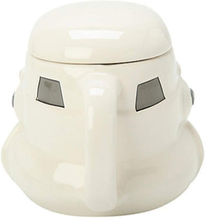 Star Wars R2-D2 Ceramic Mug with Lid – Thermal Insulated Mandalorian Coffee Cup for Kids & Adults, Creative Gift Box Kitchen Tool