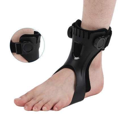 Adjustable Drop Foot Brace Orthosis – Ankle Support with Buckle Strap for Hemiplegia, Stroke, and Walking Assistance