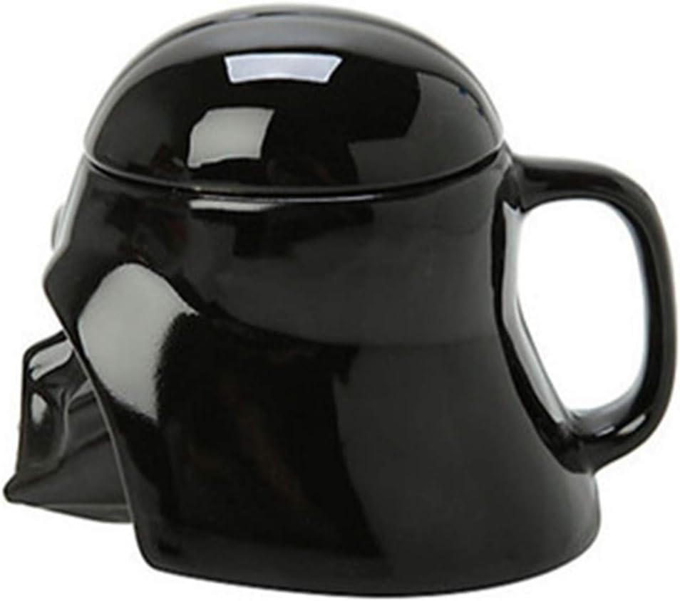 Star Wars R2-D2 Ceramic Mug with Lid – Thermal Insulated Mandalorian Coffee Cup for Kids & Adults, Creative Gift Box Kitchen Tool