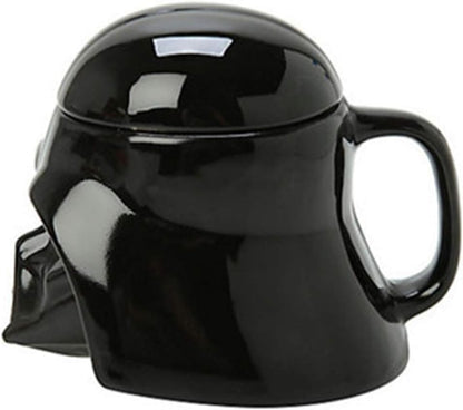 Star Wars R2-D2 Ceramic Mug with Lid – Thermal Insulated Mandalorian Coffee Cup for Kids & Adults, Creative Gift Box Kitchen Tool