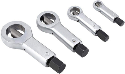 Heavy-Duty Nut Splitter Tool Set – 9–27mm Durable Metal Nut Breaking Accessories for Mechanics, Workers, DIY Projects, and Household Repairs