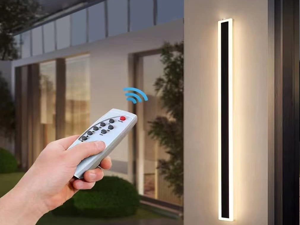 LED Strip Wall Light – Modern Waterproof IP65 Outdoor Lamp with Sleek Aluminum Body, Perfect for Garden, Patio & Porch Lighting