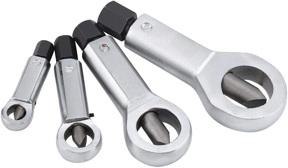 Heavy-Duty Nut Splitter Tool Set – 9–27mm Durable Metal Nut Breaking Accessories for Mechanics, Workers, DIY Projects, and Household Repairs