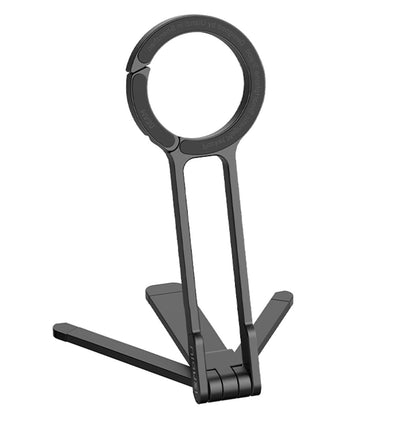 Adjustable Mag Safe Phone Tripod – Portable Magnetic Mount with Carabiner Handle, Vlog Travel Tripod Stand for iPhone 12–17 Pro Max