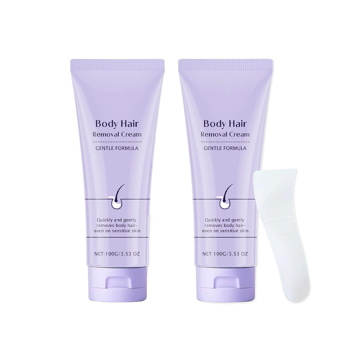 Painless Hair Removal Cream for Face – Gentle and Non-Irritating Skin Smoother That Nourishes and Protects Clogged Pores