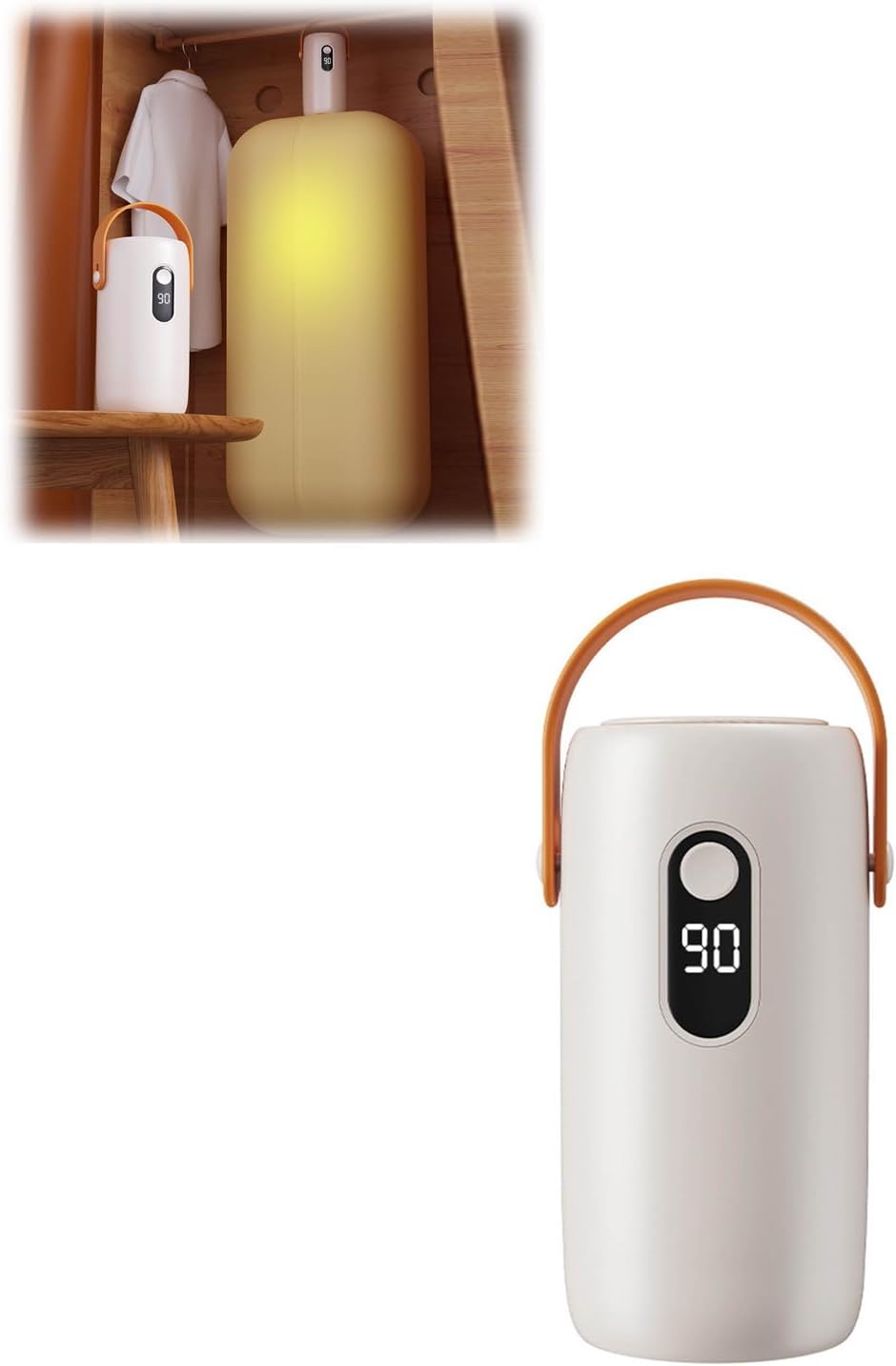 Compact Foldable Clothes Dryer - Smart Quick Drying Machine for Baby Clothes, Travel, Dorms, and Small Space Convenience