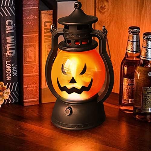 Halloween Pumpkin Lantern Lights – Handheld LED Kerosene-Style Lamps for Cosplay, Garden, Patio, Camping, and Home Halloween Decorations