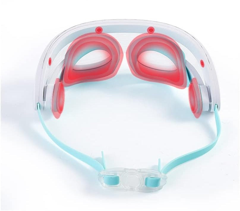 LED Photo Rejuvenation Eye & Face Mask Set – Multi-Functional Eye Wave Massager with Vibration Therapy for Skincare, Relaxation & Beauty Routines