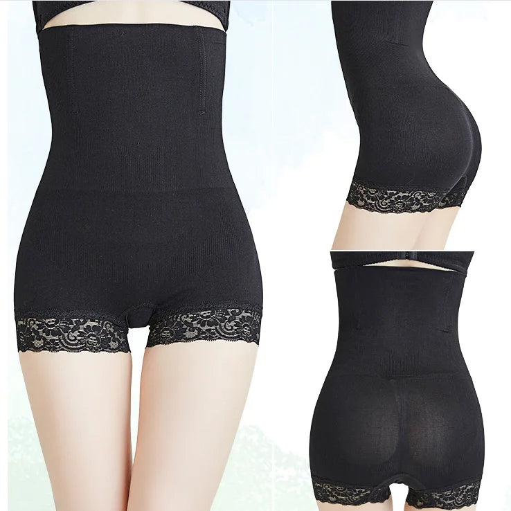High Waist Tummy Control Shapewear Panties – Breathable Slimming Underwear for Seamless Curves & Hourglass Confidence