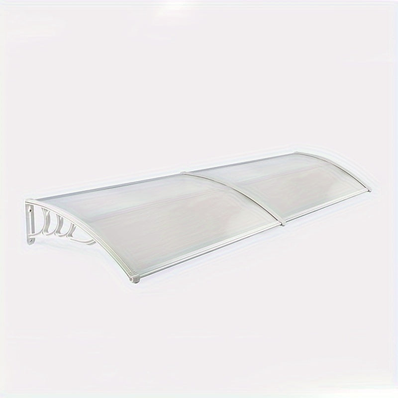 Aluminum Outdoor Rain Shelter Awning – Weather-Resistant Door & Window Cover for Patio, Balcony & Modern Architectural Protection
