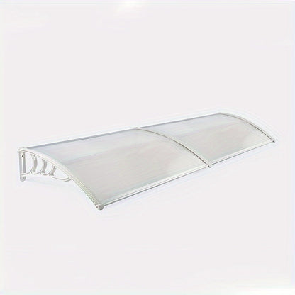 Aluminum Outdoor Rain Shelter Awning – Weather-Resistant Door & Window Cover for Patio, Balcony & Modern Architectural Protection