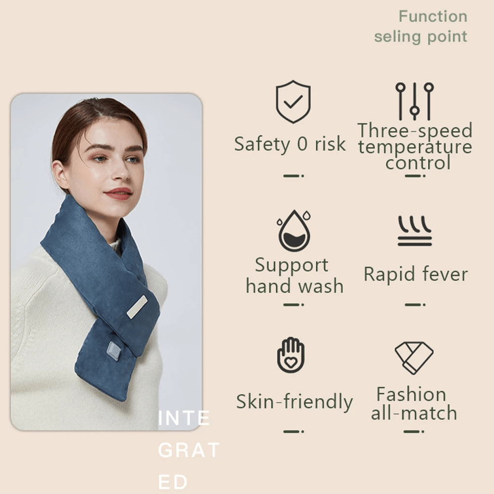 LAST DAY 60% OFF - Intelligent Electric Heating Scarf