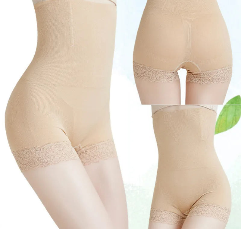 High Waist Tummy Control Shapewear Panties – Breathable Slimming Underwear for Seamless Curves & Hourglass Confidence