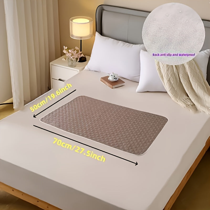 Leak-Proof Washable Pad – Durable Non-Woven Mattress Protector for Home Use, Ideal for Seniors, Pets, and Comfortable Overnight Protection
