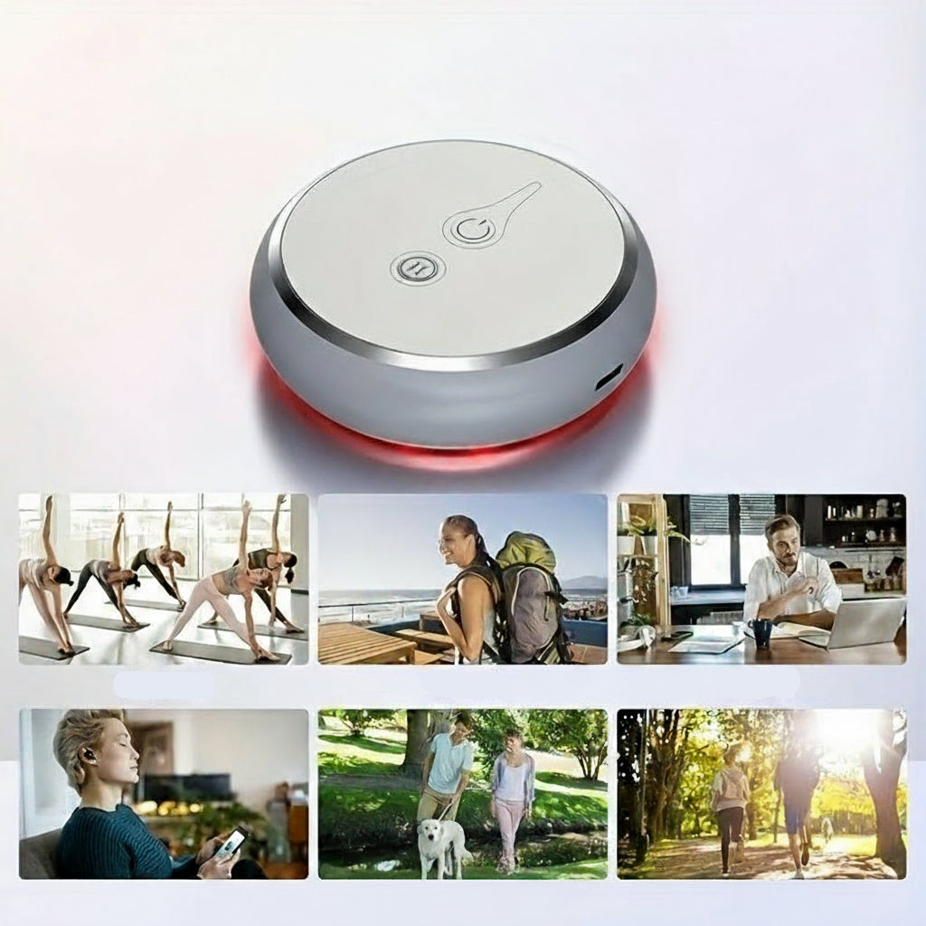 Portable Infrared Red Light Therapy Device – Wearable Cold Laser Massager for Body Pain Relief on Neck, Back & Knees