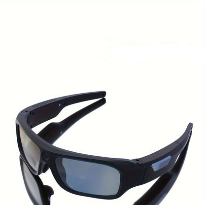 Camera Sunglasses – Hands-Free Video Recording Eyewear for Cycling, Fishing and Walking, Records to a microSD Card