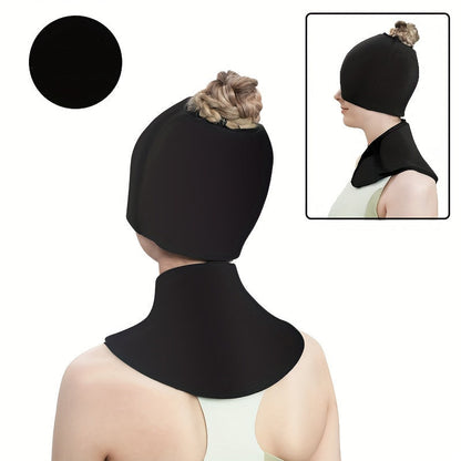 Ice Cap Neck Gel Ice Pack Wrap – Cooling Therapy for Migraines, Headaches, Hangovers, and Neck Pain Relief with Comfortable Fit