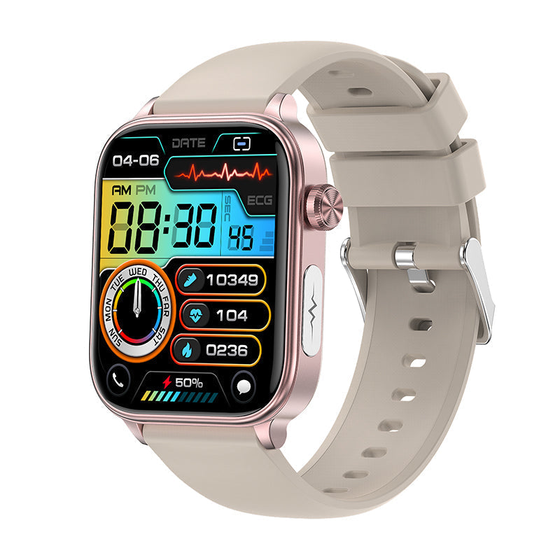 Pro 6 ECG Blood Glucose Intelligent Micro-Physical Examination Stress Monitoring Smartwatch