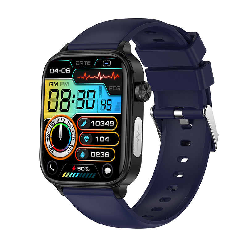 Pro 6 ECG Blood Glucose Intelligent Micro-Physical Examination Stress Monitoring Smartwatch