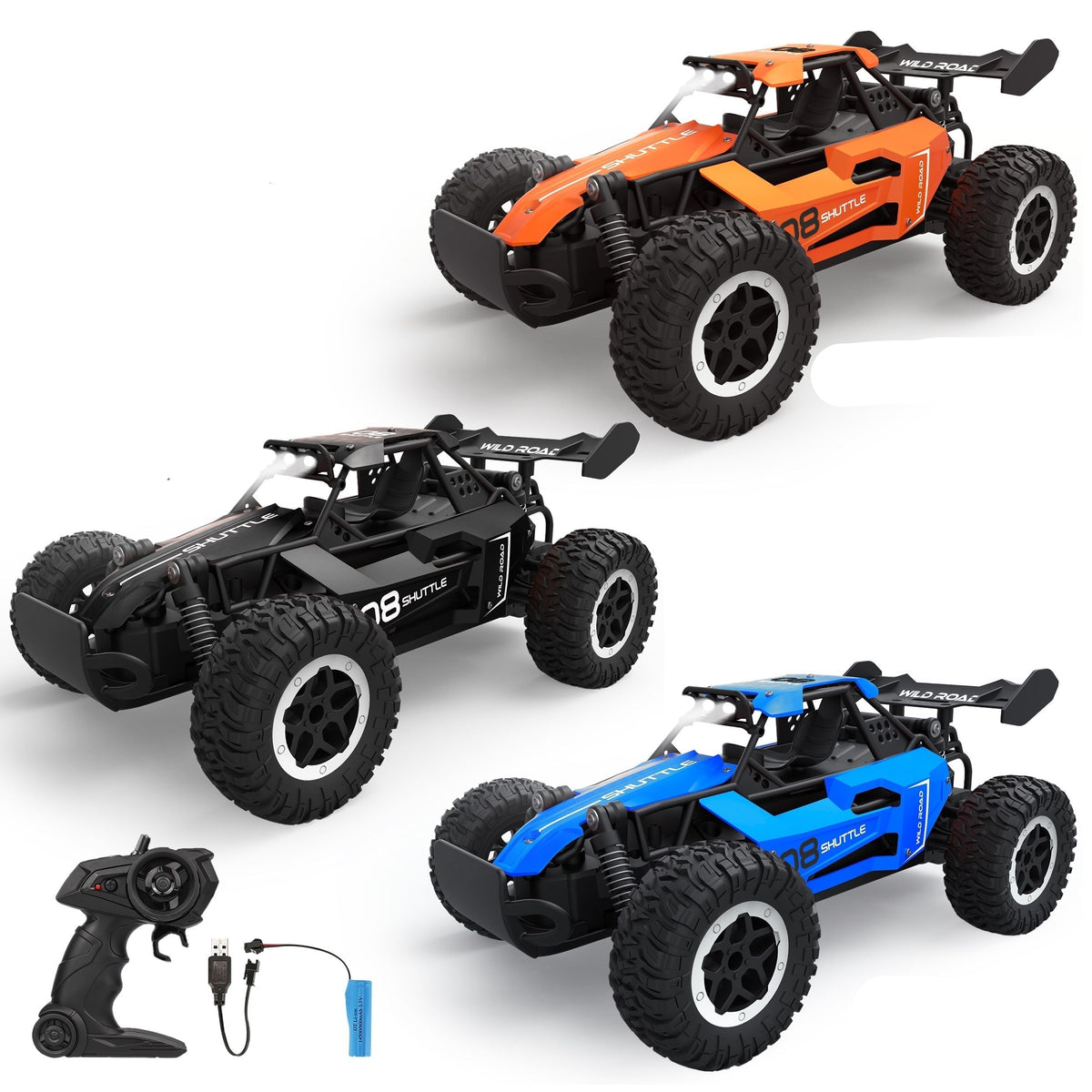 RC Off-Road Monster Truck – Conquer Any Terrain with Durable Design, High Speed Drift &amp; Climbs for All Ages
